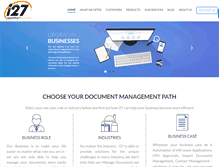 Tablet Screenshot of documentmanagement.co.ke